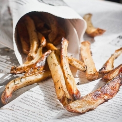 Balsamic Herb Oven Fries