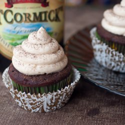 Chocolate Irish Cream Cupcakes