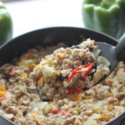 Potato and Chicken Sausage Skillet