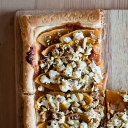 Butternut Squash and Feta Tart