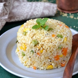 Broken Wheat Upma