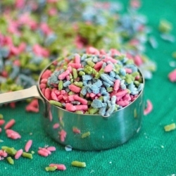 Homemade Rainbow Sprinkles