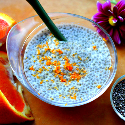 Chia Pudding Naturally Sweetened