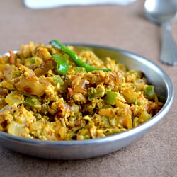 Egg Burji