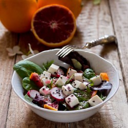 Tofu Salad with Orange Vinaigrette