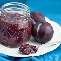 Cheater’s (Chia) Plum Jam