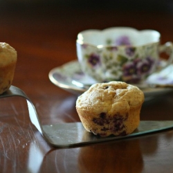 Banana Blueberry Muffins