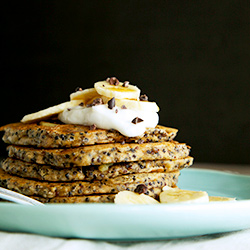 Coconut, Almond + Quinoa Pancakes