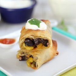 Baked Southwestern Egg Rolls