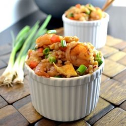 Indonesian Shrimp Fried Rice