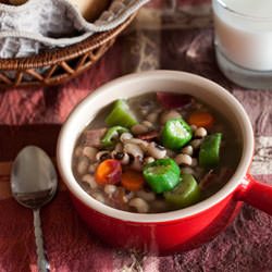 Quick Black-Eyed Pea Soup