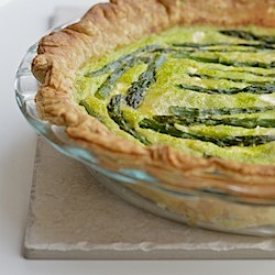 Asparagus Custard Tart