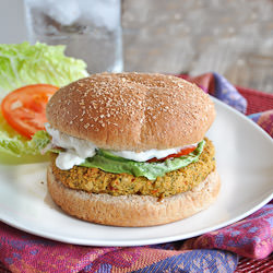 Falafel Veggie Burger