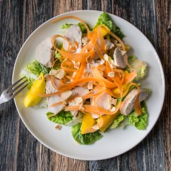 Chicken and mango salad