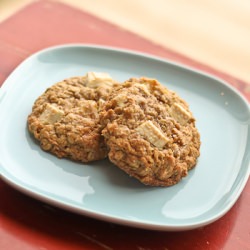 Salted Vanilla Oatmeal Cookies