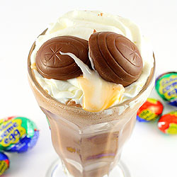 Cadbury Creme Egg Milkshake