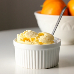 Meyer Lemon Ice Cream