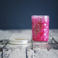 Pink pickled onions