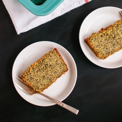 Orange Poppy Seed Pound Cake