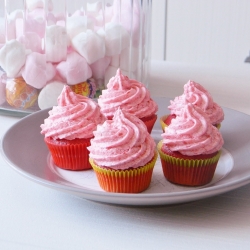 Raspberry Lemonade Cupcakes