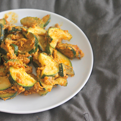 Besan zucchini