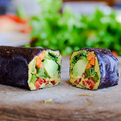 Raw Nori wraps