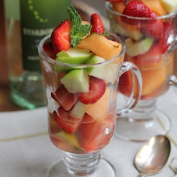 White Wine Fruit Salad