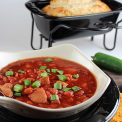 Crock Pot Pork Chop Chili