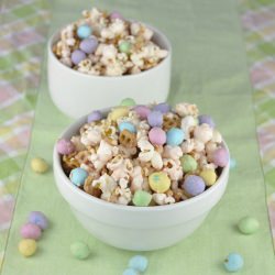 Salted Caramel Easter Popcorn