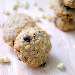 Brown butter oatmeal cookies