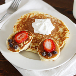 Bunny Butt Pancakes