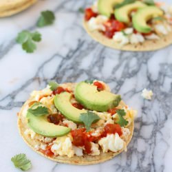 Egg White & Avocado Tostadas