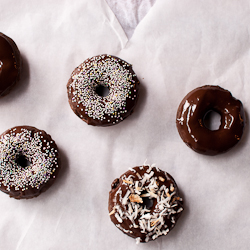 Baked Chocolate Donuts