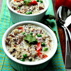 Curried Quinoa Vegetable Soup