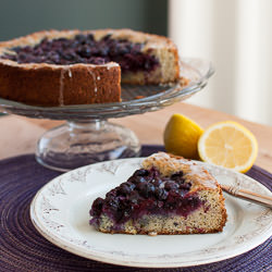 Blueberry Lemon Coffee Cake