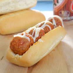 Simple Meatball Subs