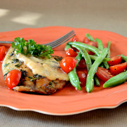 Lemon-Garlic Tilapia & Green Beans