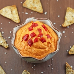 Roasted Red Pepper Hummus