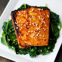 Maple Miso Tofu