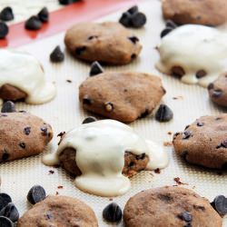 Peanut Butter Glazed Cookies