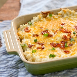 Twice Baked Cauliflower