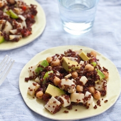 Red Quinoa Salad