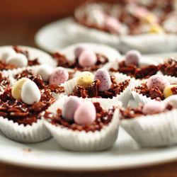 Chocolate Easter Nests