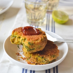 Chickpea and Spinach Patties