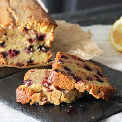 Lemon, Almond & Red Fruits Tea Cake