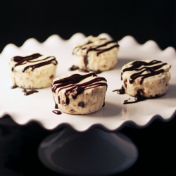 Thin Mint Cheesecake Bites