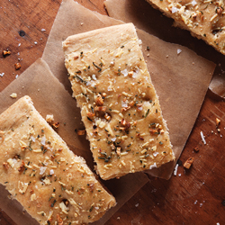 Spelt Focaccia with Rosemary