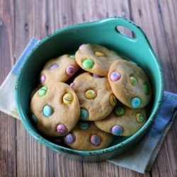 Easter M&M Cookies