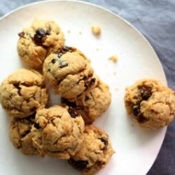 Peanut Butter and Date Cookies