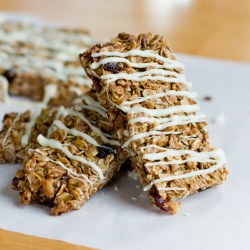 White Chocolate Cranberry Bars